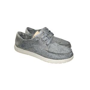 Skechers Melson Planon Relaxed Fit Shoes Mens 11.5 Gray Air-Cooled Beachy